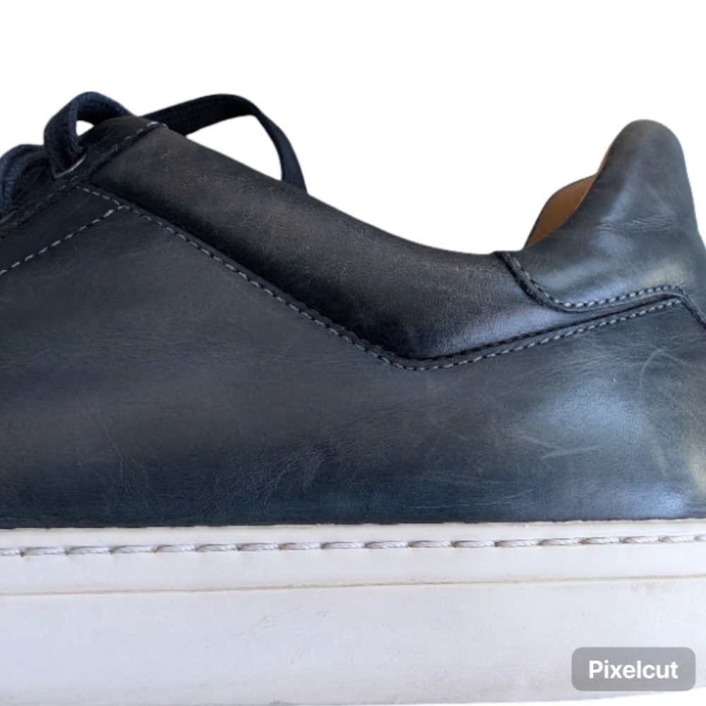 Magnanni Bobbi Men's Sneakers Size 10.5 Ombre Blue Leather Casual Shoes - Picture 12 of 14